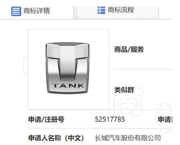 长城新品牌坦克来了  新标非常棒！