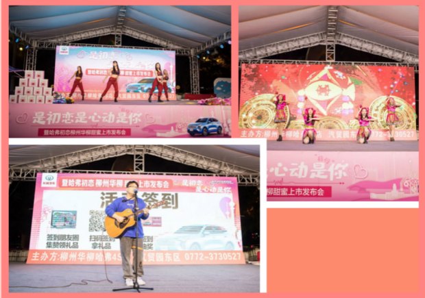 哈弗初恋 柳州华柳甜蜜上市发布会完满结束