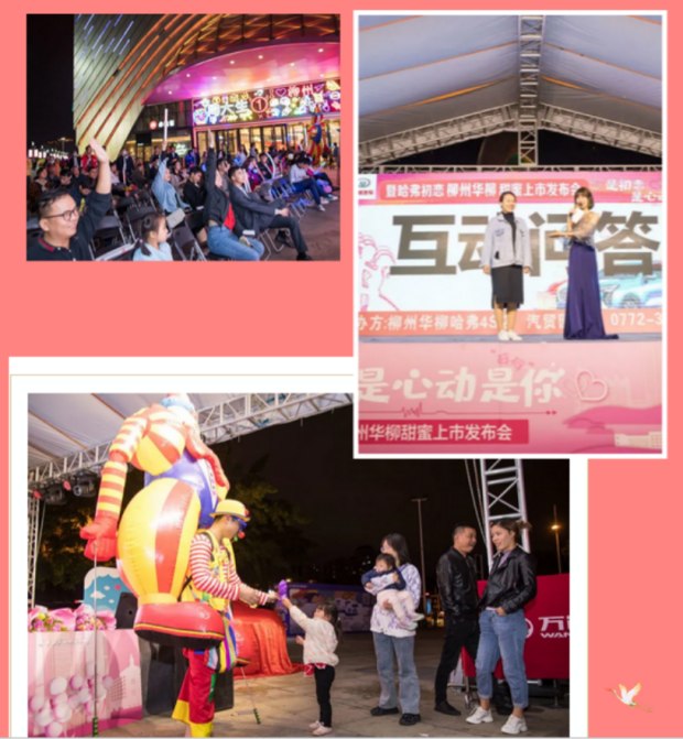 哈弗初恋 柳州华柳甜蜜上市发布会完满结束