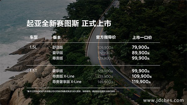7.99万起！起亚全新赛图斯正式上市，蔡徐坤担任品牌代言人